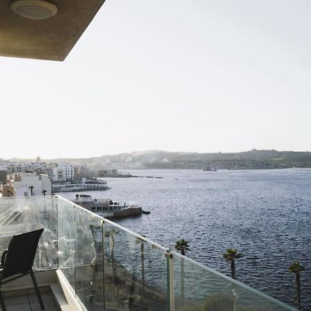 New Seafront Apartment - Spectacular Views San Pawl il-Baħar Eksteriør bilde