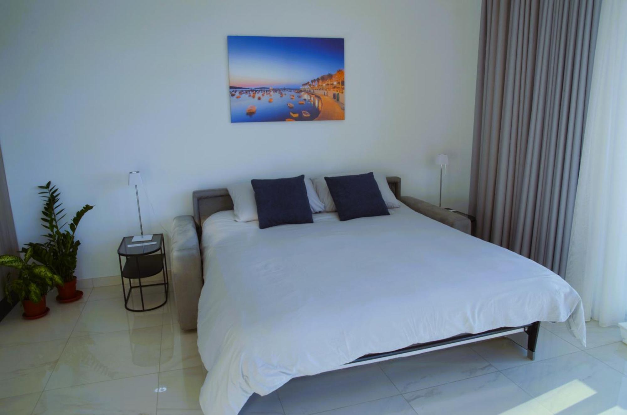 New Seafront Apartment - Spectacular Views San Pawl il-Baħar Eksteriør bilde