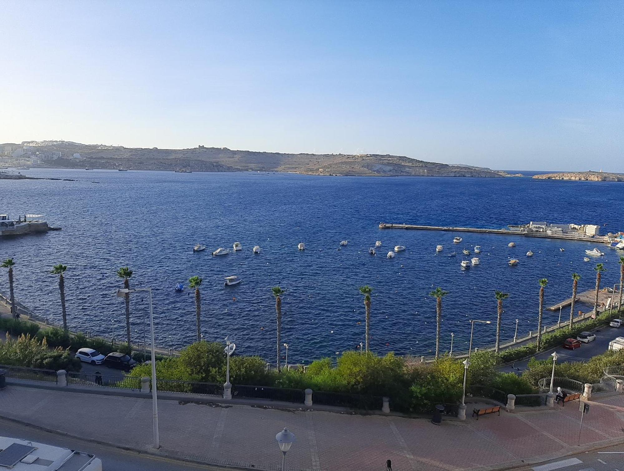 New Seafront Apartment - Spectacular Views San Pawl il-Baħar Eksteriør bilde